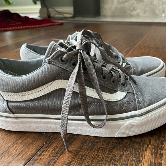 Vans Other - Grey Old Skool Vans Size 8 (Men’s)